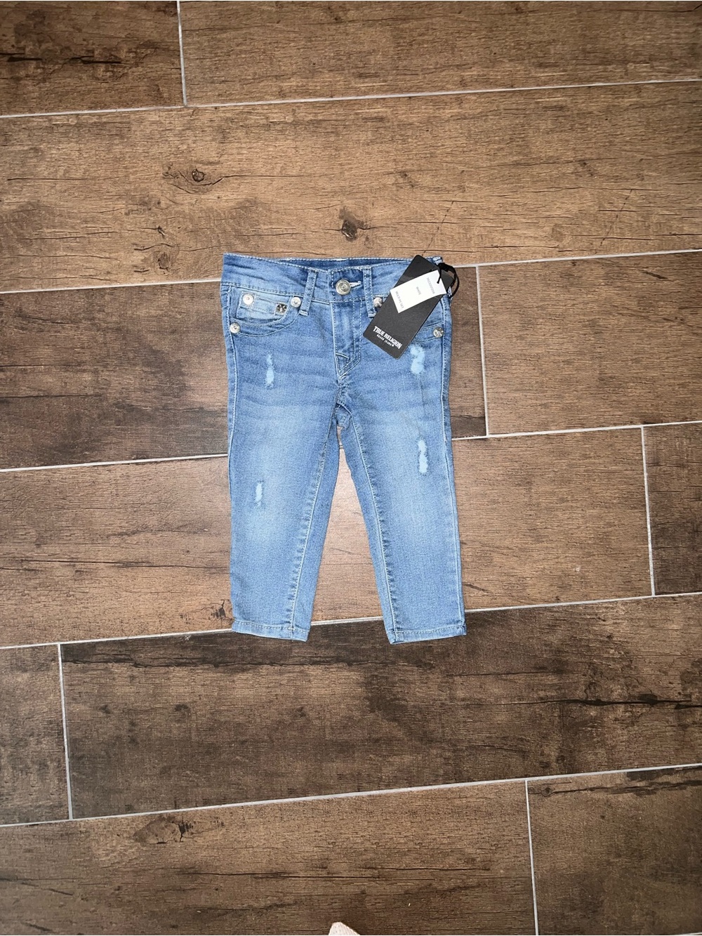 True Religion Light Blue Toddler Boy Jeans